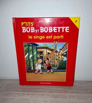 Livre p’tits Bob et Bobette le singe est partit