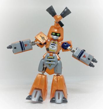 Robot bot assembler dual modèle orange metabee medabots emperor belzega robattle hasbro takara