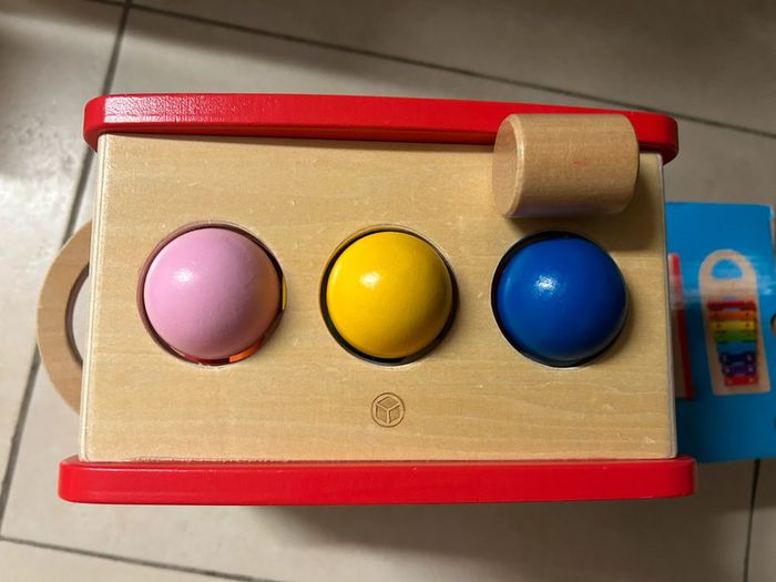 Tap tap xylophone 2 en 1 en bois Manibul Oxybul - photo numéro 5