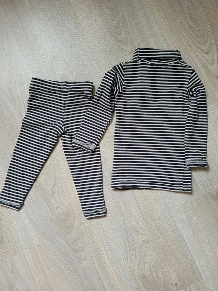 Robe + legging 2 ans 92 cm Orchestra - photo numéro 10