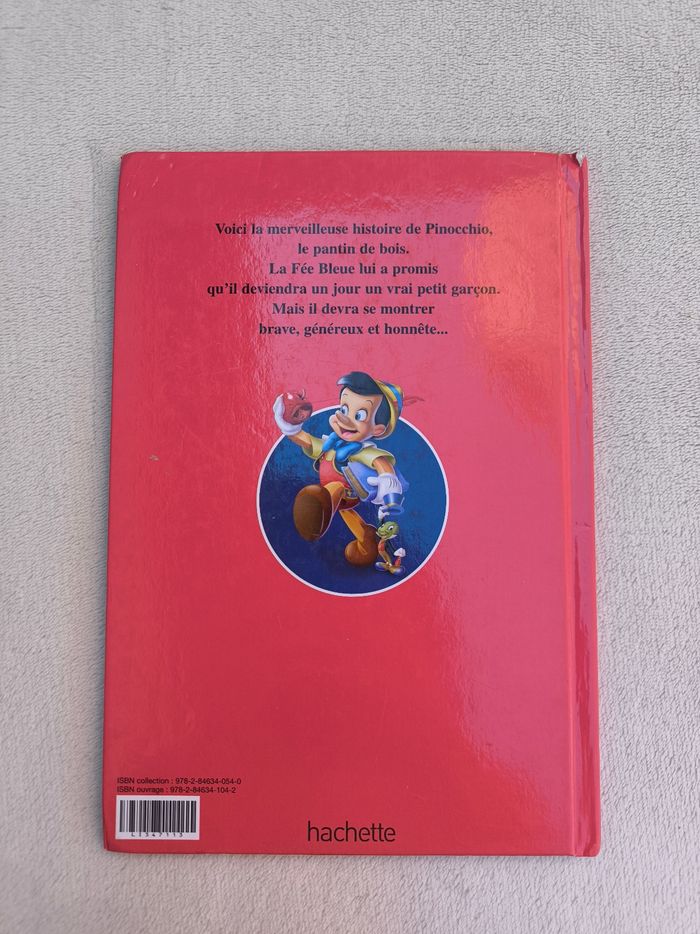Livre Pinocchio Disney - photo numéro 3