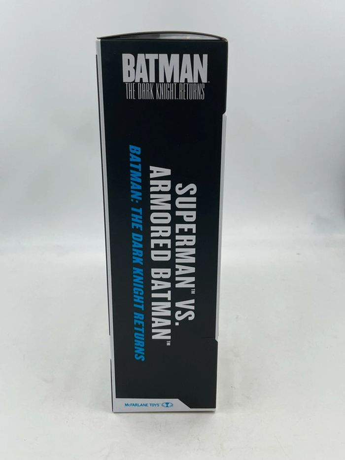 Coffret figurines Dc SuperMan Vs Armored Batman Mac Farlane neuf - photo numéro 2