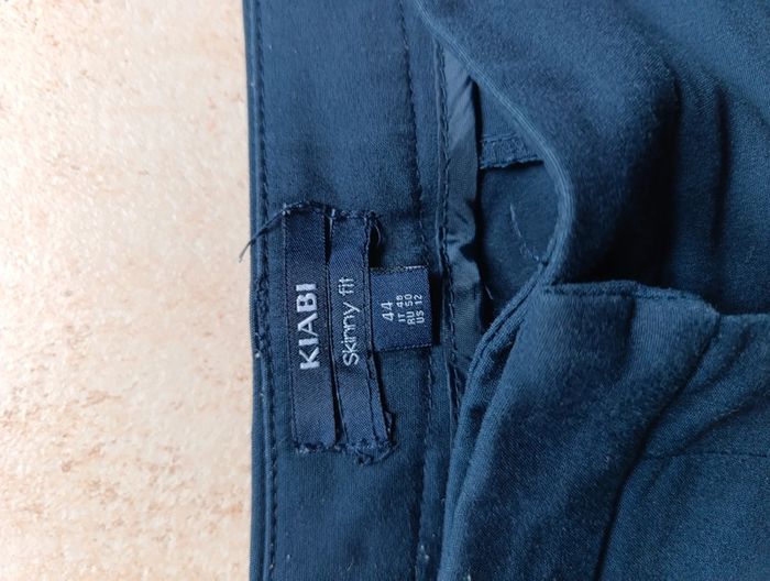 Pantalon bleu Kiabi Skinny fit taille 44 - photo numéro 2