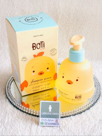 Shampoo Suave Boti Baby OBoticario