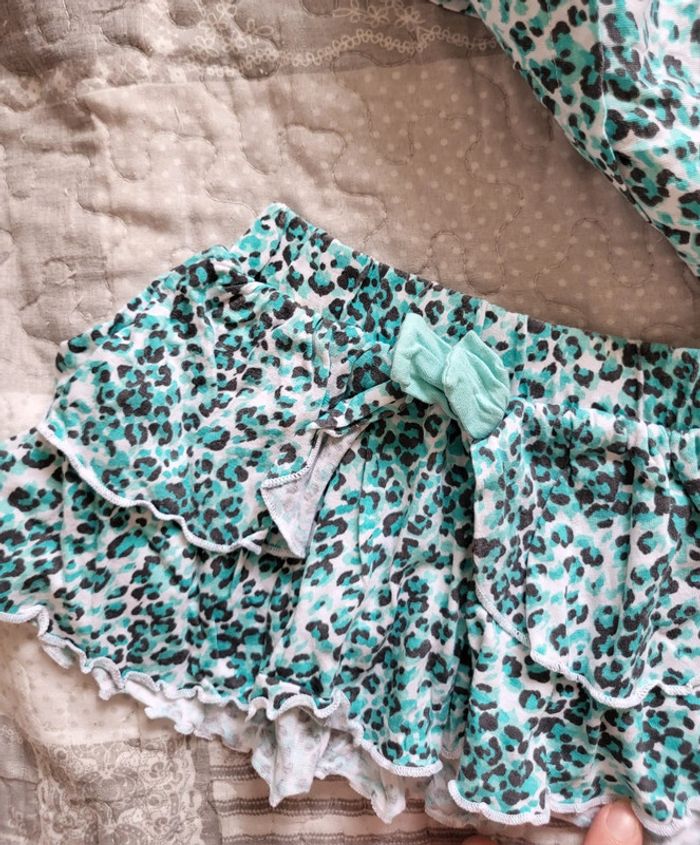 Ensemble bleue léopard 12 mois - photo numéro 4