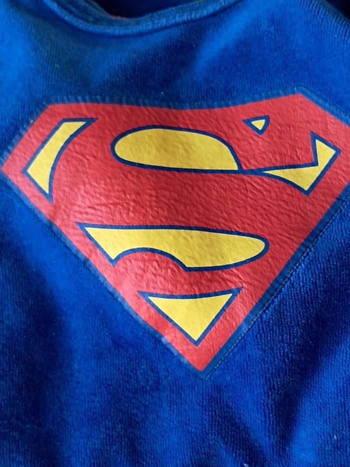 Pyjama velours superman 3 mois - photo numéro 2