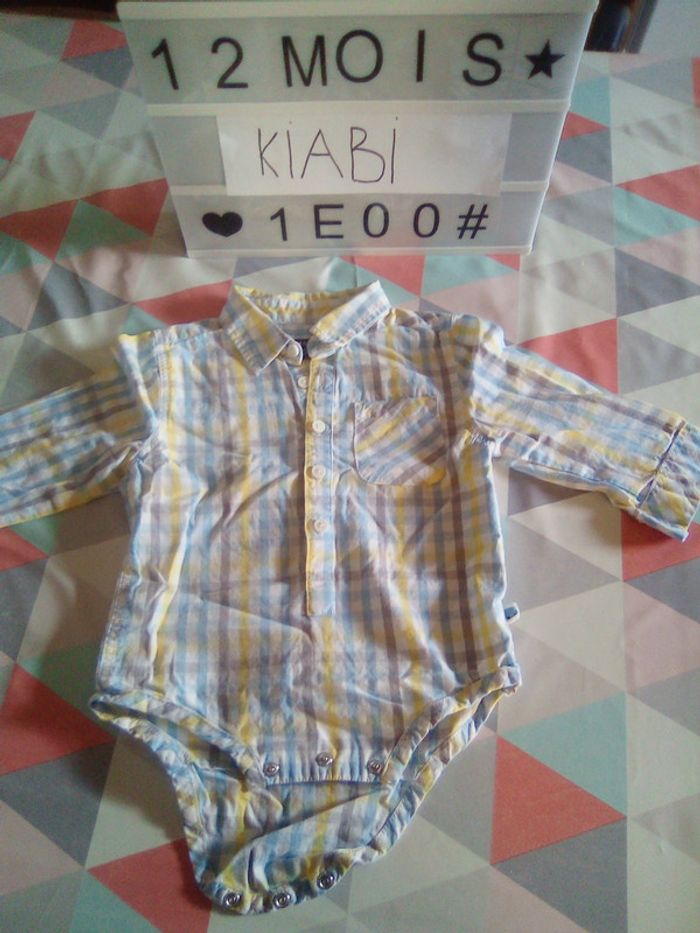 Chemise body manches longues