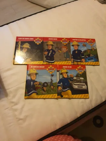 Lot 5 livres Sam le Pompier