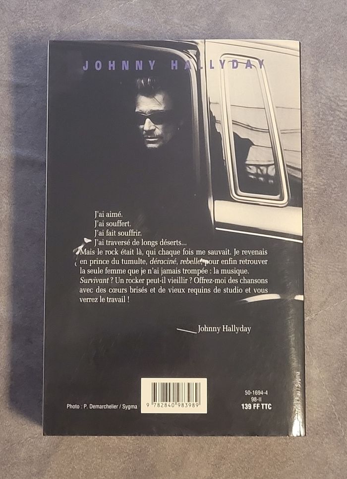 Destroy - Autobiographie Johnny Hallyday - photo numéro 2