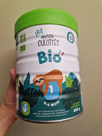 Lait infantile bio 1er âge 