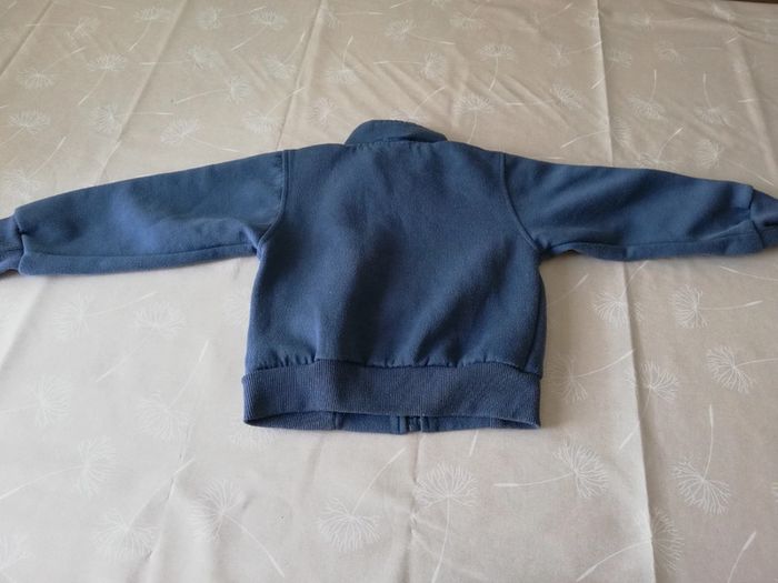 Veste bleu zippé 3 ans - photo numéro 3