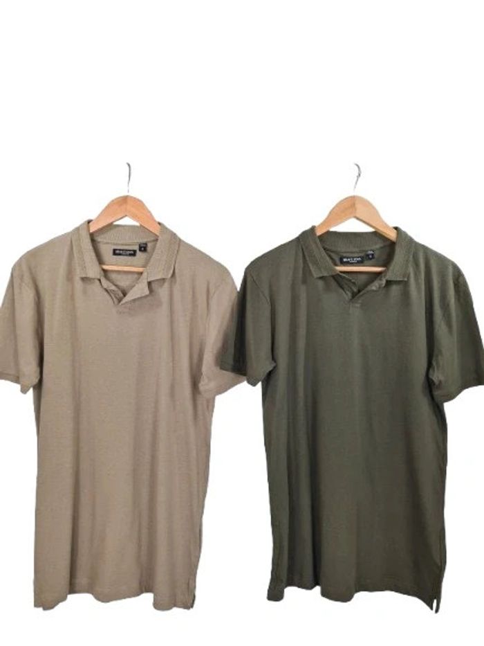Lot de 2 polos brave soul