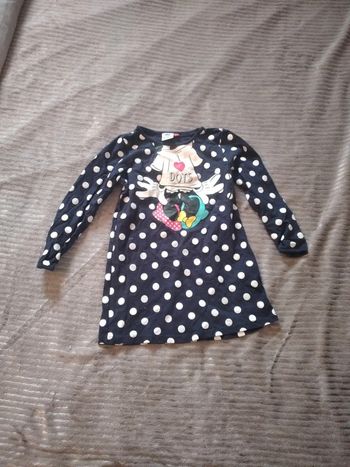 Robe tunique minnie marine