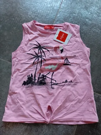 Tissaia t-shirt fille neuf 8 ans