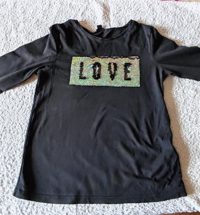 Lot t-shirts manches longues 10 ans - photo numéro 5