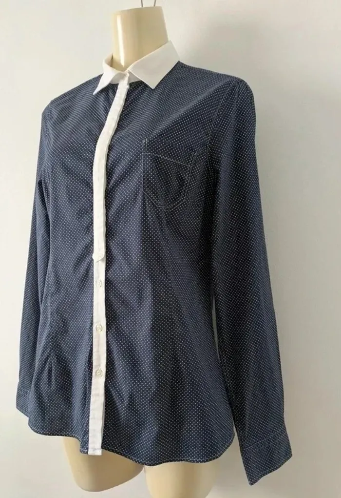 Chemisier à pois - Devernois Sport - taille 40 - photo numéro 2