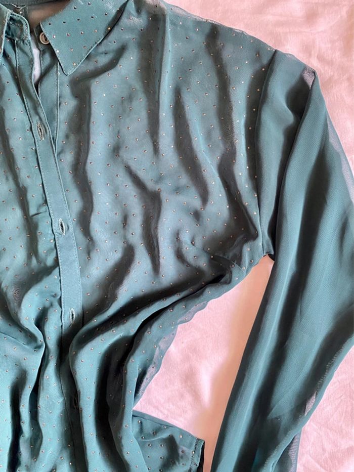 Chemisier vert - photo numéro 3