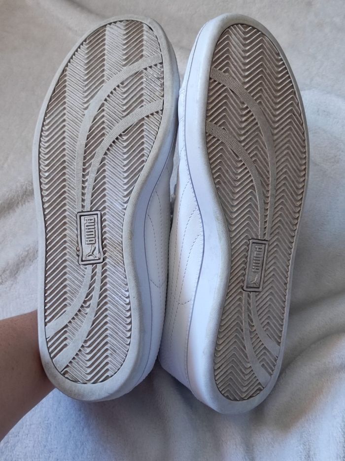 Baskets blanches puma taille 43 - photo numéro 9