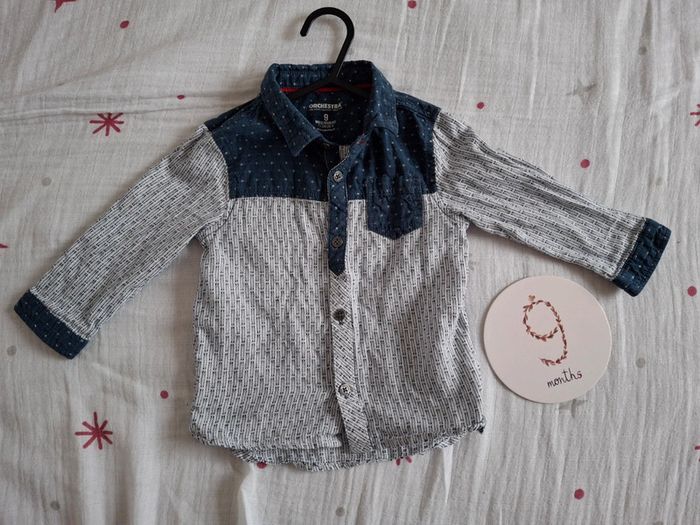 Chemise orchestra 9 mois.