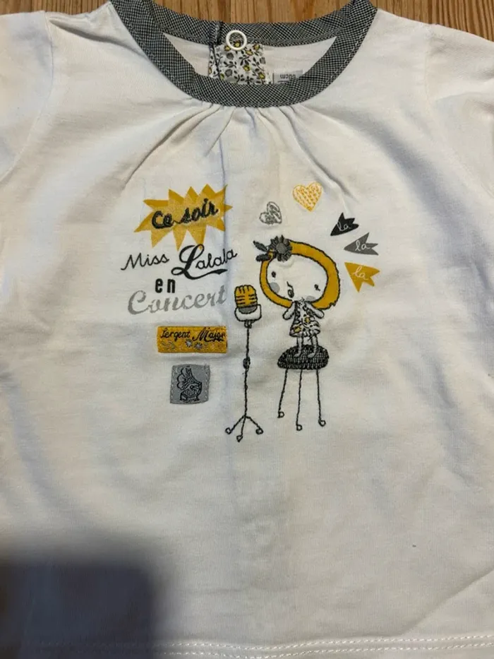 Haut manches longues sergent major 3 mois - photo numéro 2