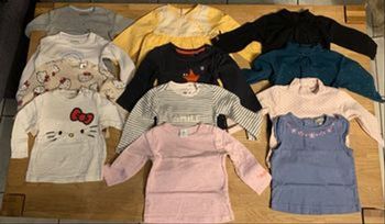 Lot de t-shirts bébé 6 mois