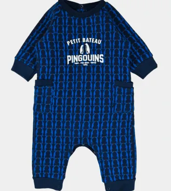 Combinaison 6 mois en coton Petit Bateau