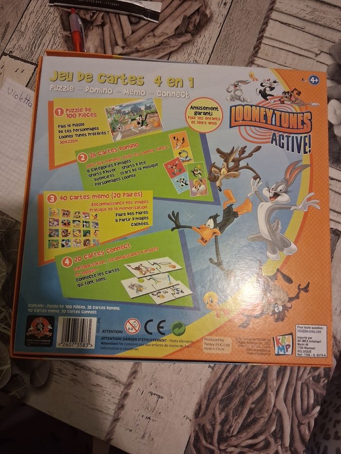 Jeu de carte 4en1 - photo numéro 2