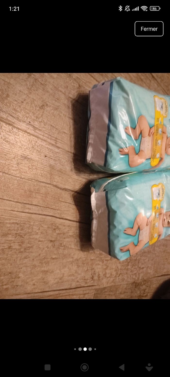 Couche Pampers taille 1 - photo numéro 5