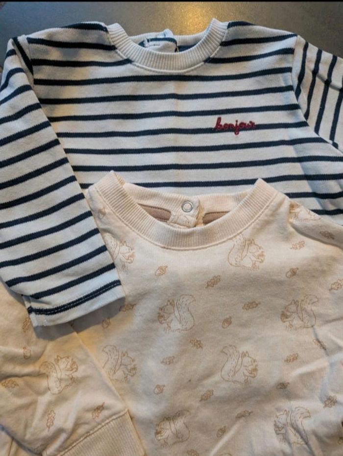 Lot  2 pull Kiabi 6 mois - photo numéro 2