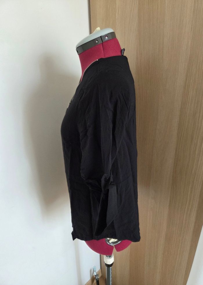 Blouse noire - taille 36 38 environ - LPB Woman - photo numéro 2