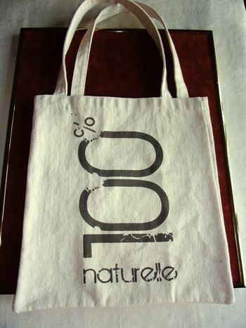 SAC " 100% naturelle" - Neuf