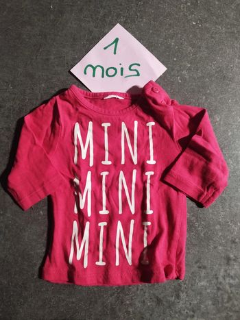 T-shirt "mini" 1 mois