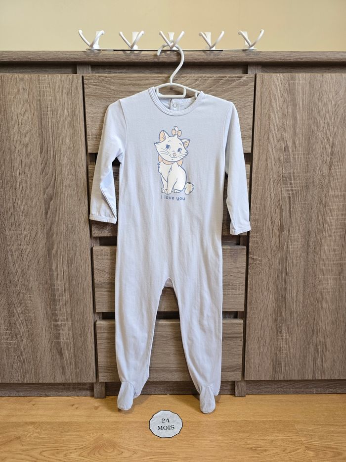 Vêtement Bébé Fille - Pyjama Marie bleu - Disney - 24 mois