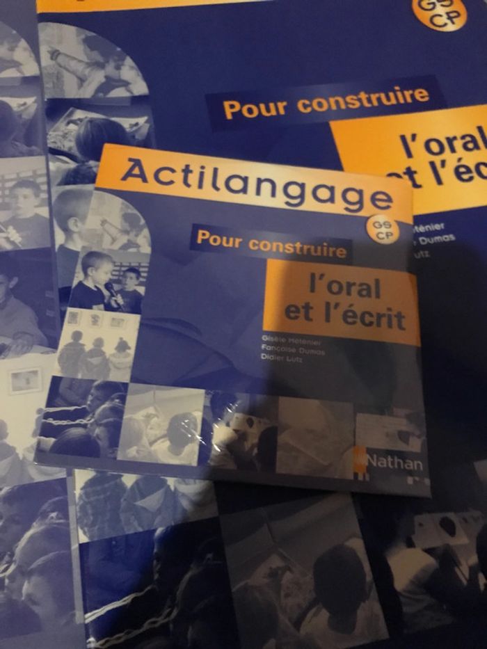Actilangage GS CP pour construire l’oral et l’écrit Nathan - photo numéro 14