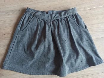 Jupe grise sergent major 12 ans