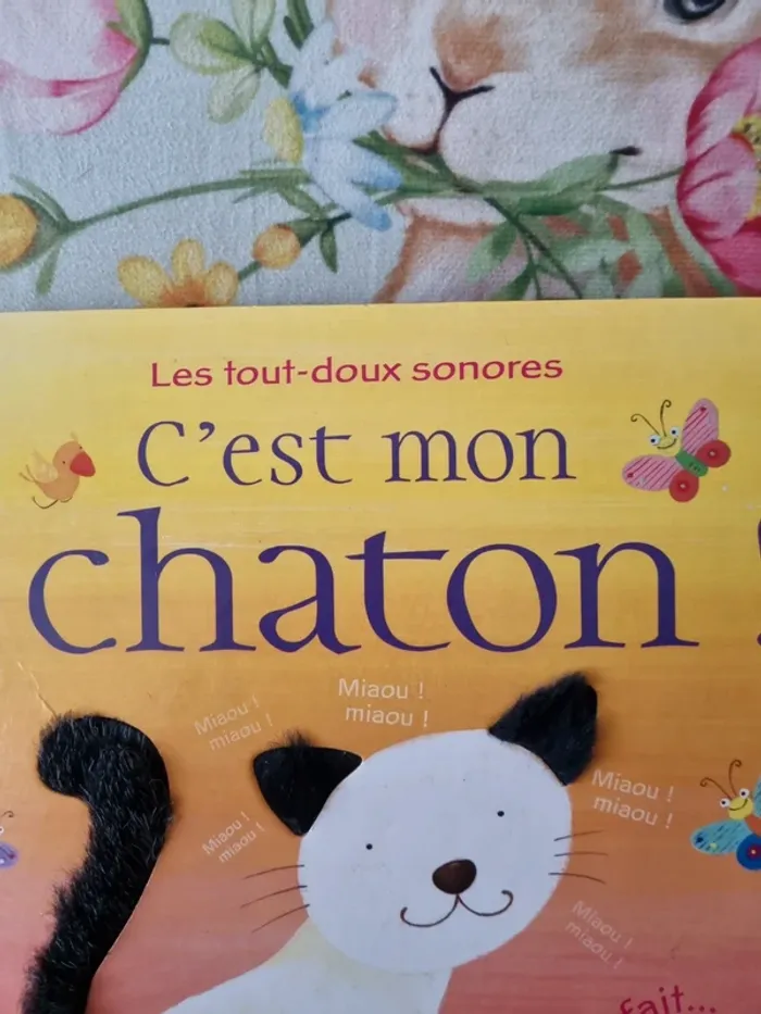 Livre sonore "c est mon chaton" - photo numéro 4