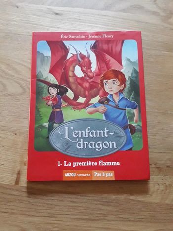 Livre l'enfant dragon tome 1 la première flamme