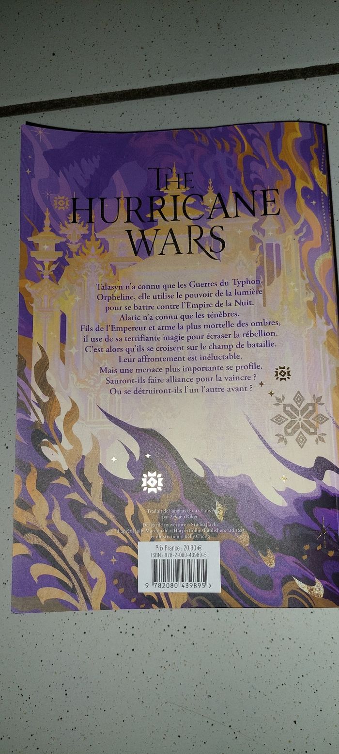 Livre The Hurricane Wars -
Édition brochée - photo numéro 2