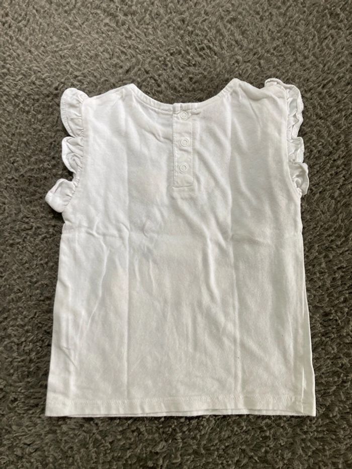 Teeshirt MC blanc 18 mois - photo numéro 3