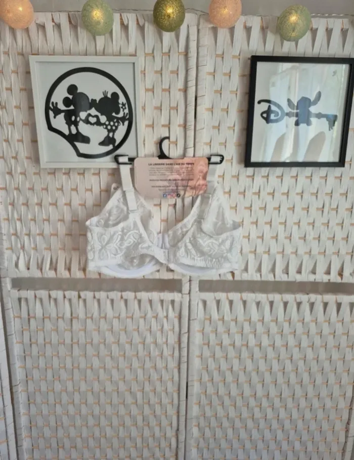 💕Jolie soutien-gorge dentelle avec armatures femme T95E steffy 💕 - photo numéro 2