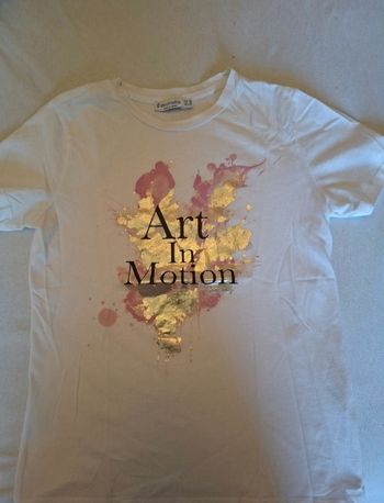 T-shirt blanc stradivarius