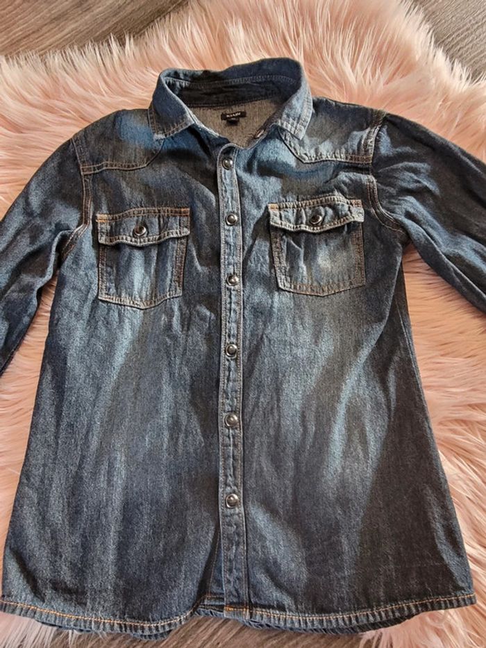 Chemise en jeans