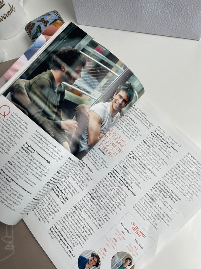 Glamour magazine - Bella Hadid - François civil - photo numéro 4