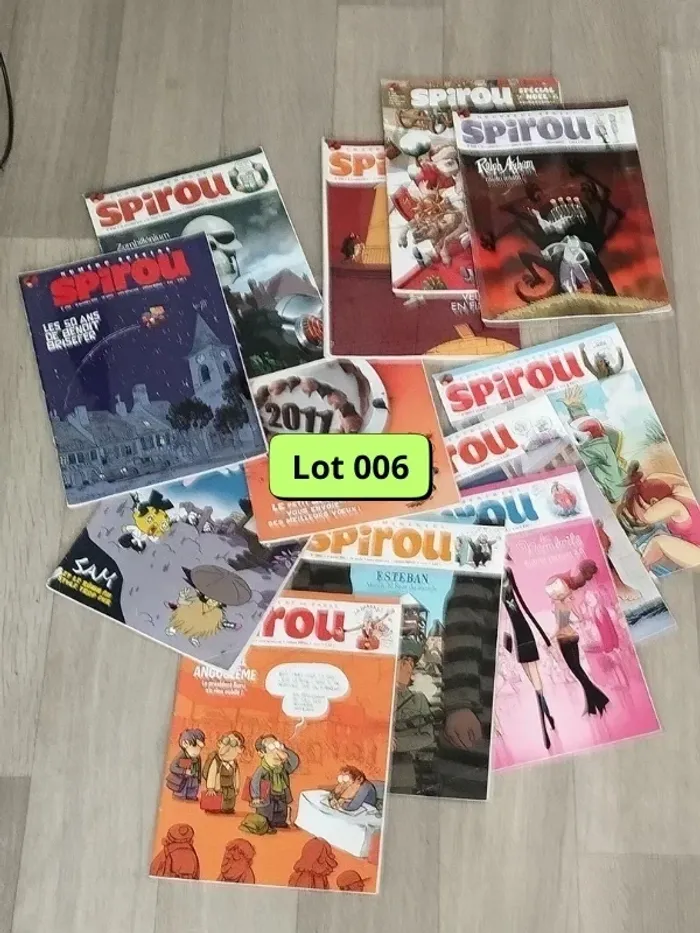 Lot de 12 magazines SPIROU année 2010-11 L006 - photo numéro 10