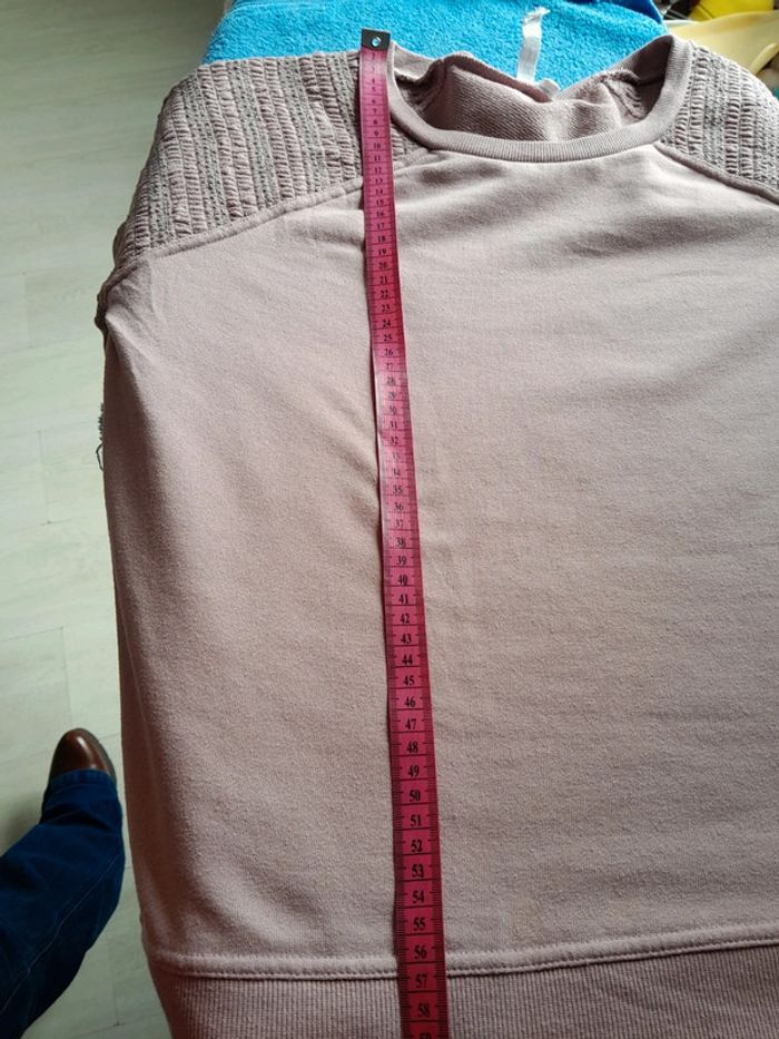 Sweat manche bouffante avec smoks Cable &gauge - photo numéro 9