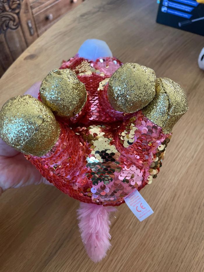 Peluche 23cm t’y en sequins - photo numéro 2