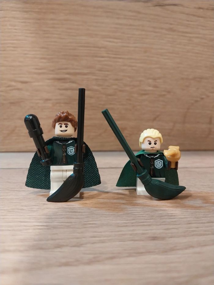 Figurines type lego 2 Serpentard Harry Potter