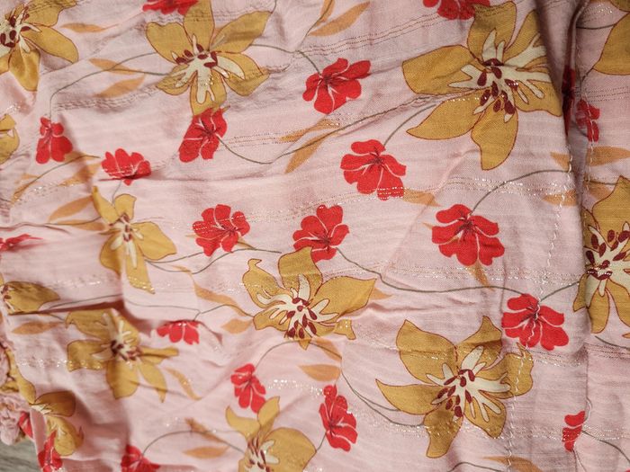 robe fleuri brillante - photo numéro 2