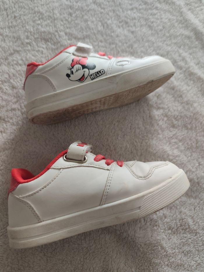 Baskets Minnie Mouse Disney blanches T29 ❤️ - photo numéro 6