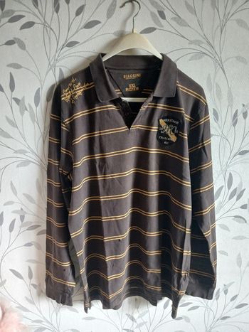 🍍 Polo ML homme Biaggini taille XXL